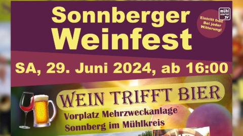 Sonnberger Weinfest am 29.6.2024 – ab 16:00