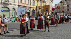 Tanz- und Brauchtumsgruppe Altenberger Granit bei den Int. Folklore Tagen in Prag